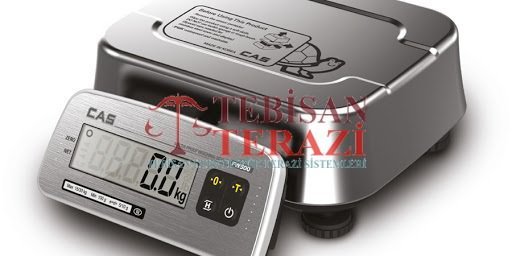 CAS FW-500C 15KG 2/5GR PASLANMAZ TERAZİ