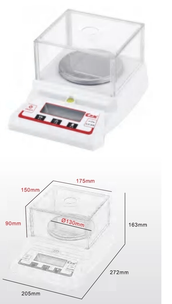 BATERİST FLY-B-1KG  0,01GR HASSAS TERAZİ