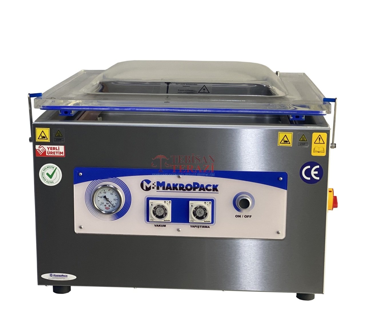 MAKROPACK 51+51 CM ÇİFT ÇENE SET ÜSTÜ VAKUM MAKİNASI