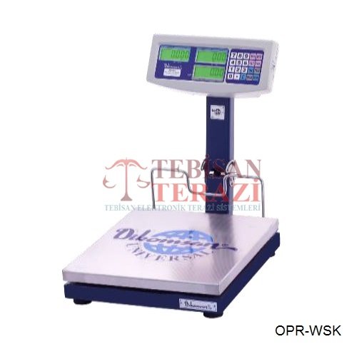 DİKOMSAN OPR-60KG 10/20GR FİYAT HESAPLAMALI BASKÜL