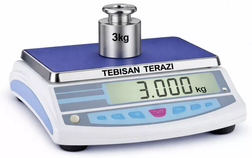 Dikomsan JS-BH 3 Kg 0,05 Gr Hassas Tartım Terazisi | TEBİSAN TERAZİ