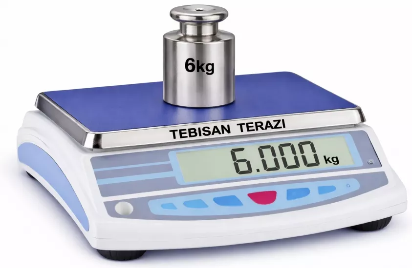 Dikomsan JS-BH 6 Kg 0,1 Gr Hassas Tartım Terazisi | TEBİSAN TERAZİ