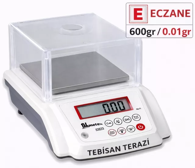Eczane terazisi modelleri, 0.01 gr ve 0.001 gr hassasiyet seçenekleriyle. Bakanlık Onaylı, garantili ve yüksek doğruluklu hassas teraziler Tebisan Terazi güvencesiyle.