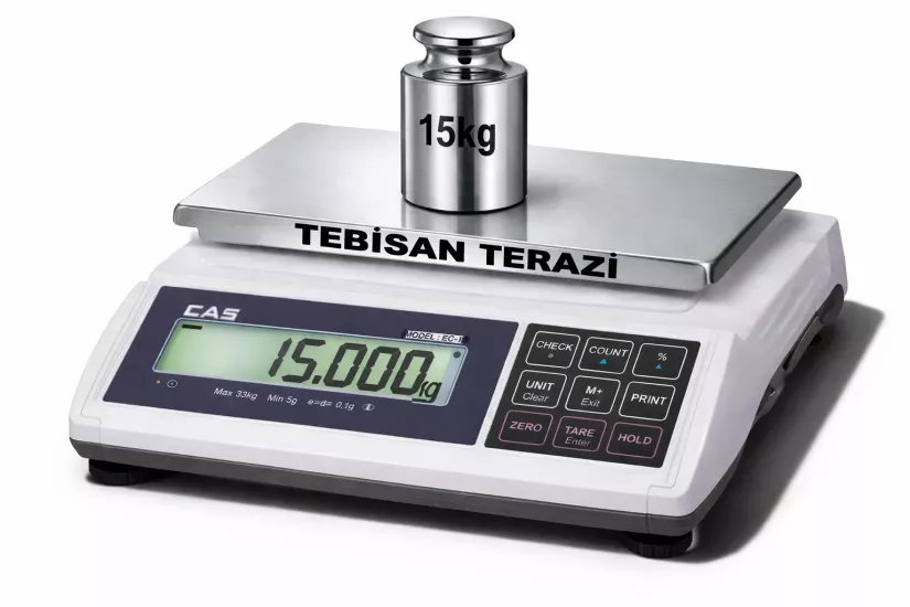 CAS ED-H 15 Kg 0,5 Gr Tartım Terazisi | TEBİSAN TERAZİ