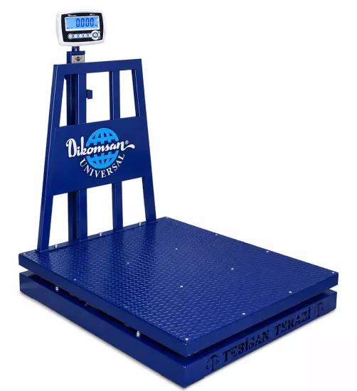 Dikomsan RCW 1500 Kg Platform Baskül 100x120 Ticari Onaylı | Endüstriyel Ağır Hizmet Tipi Baskül – TEBİSAN TERAZİ