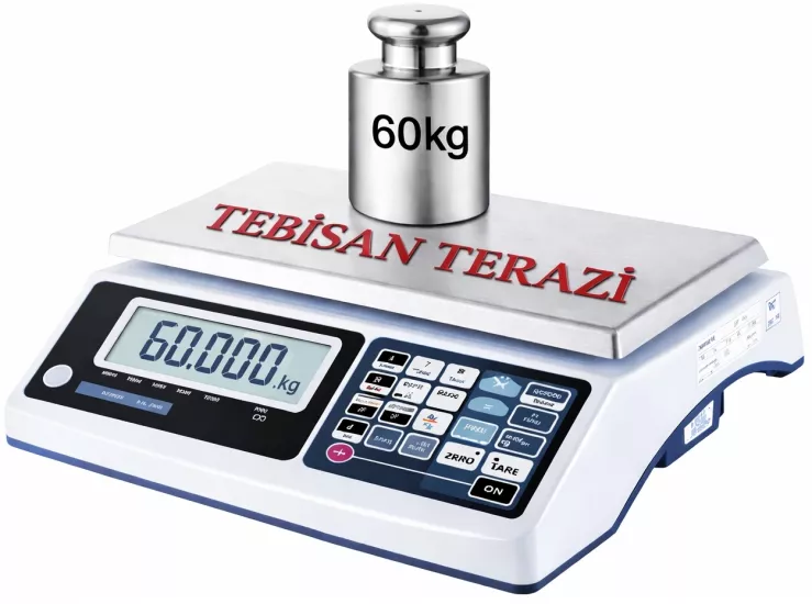 Dikomsan CWTM60 - CWT-M 60 Kg 2 Gr Hassas Tartım Terazisi | TEBİSAN TERAZİ