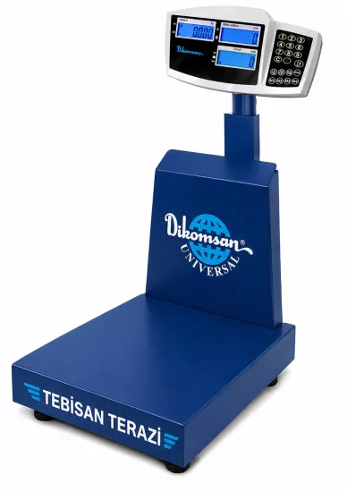 Dikomsan DC-M 60 Kg 2 Gr Sayım Terazisi | Adet Sayım Baskül 35x40 | Sayıcı Terazi | TEBİSAN TERAZİ