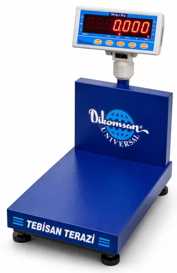 Dikomsan HCT-EL 150 Kg 20 Gr Tartım Baskülü | 35x40 Platform Baskül - TEBİSAN TERAZİ