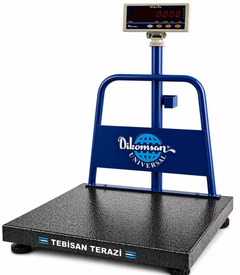 Dikomsan HCT-EL 600 Kg 100 Gr Tartım Baskülü | 70x80 Platform Baskül - TEBİSAN TERAZİ