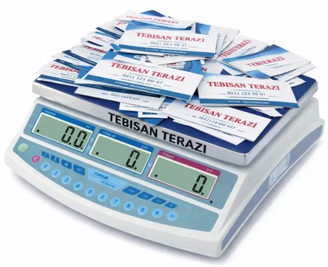 Dikomsan JS-AH15 15 Kg 0,2 Gr Sayım & Sayıcı Terazi | TEBİSAN TERAZİ
