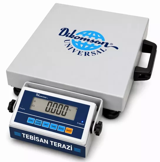 Dikomsan MS-HCW 150 Kg 20 Gr Mobil Taşınabilir Tartım Baskülü 30x40 | Dijital Terazi
