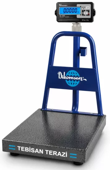 Dikomsan RAW 600 Kg 100/200 Gr Onaylı Ticari Tartım Baskülü 80x90 | Dijital Terazi