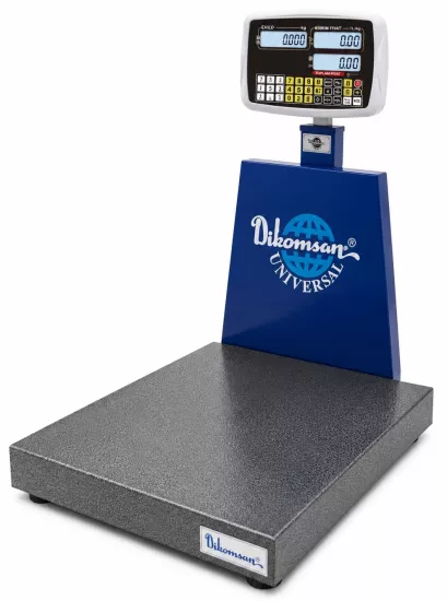 Dikomsan RCP 600 Kg 100/200 Gr Fiyat Hesaplamalı Baskül | 70x80 Pazarcı Terazisi | TEBİSAN TERAZİ
