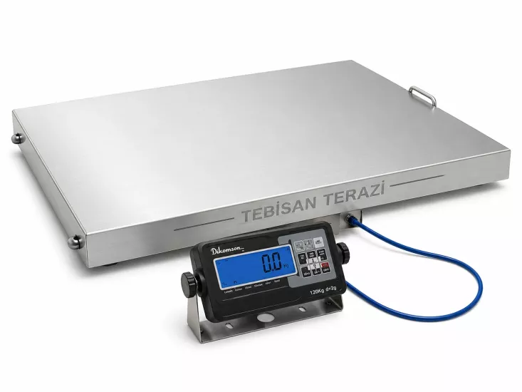 Dikomsan V-RAW Veteriner Hayvan Tartım Baskülü 150 Kg 50 Gr 60x80 Paslanmaz Platform | Profesyonel Klinik Baskül – TEBİSAN TERAZİ