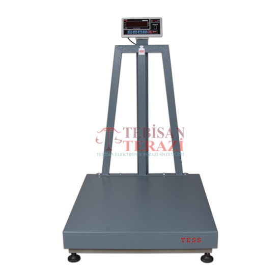 TESS EB 600 Kg 100/200 Gr Onaylı Ticari Tartım Baskülü 70x80 | Dijital Terazi