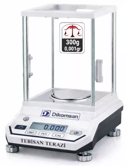 Dikomsan EHB-300 300gr 0.001gr (1mg) Hassas Terazi Fiyatları | Tebisan Terazi