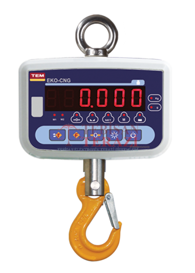 TEM EKO 500 Kg 200 Gr Vinç Baskülü | Kasap Kanca Çengel Baskül | Askı Tipi Terazi | TEBİSAN TERAZİ