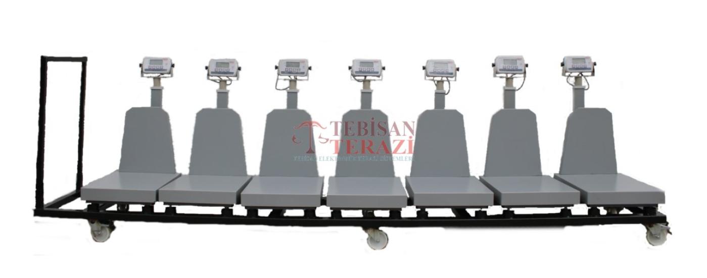 Tebisan EKOPAY 150 Kg 20 Gr Hisseli Baskül 40x50 | Dijital Tartım Terazisi