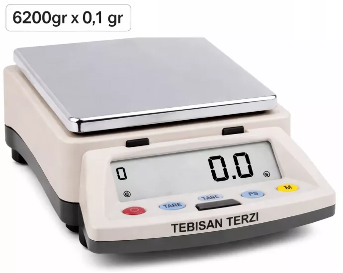 Tem EXD-6200 6200gr 0.1gr Hassas Terazi Fiyatları | Tebisan Terazi