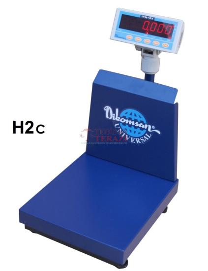 Dikomsan HCT-EL 150 Kg 20 Gr Tartım Baskülü | 35x40 Platform Baskül - TEBİSAN TERAZİ