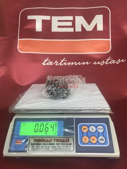 TEM MTC 30 Kg 1 Gr Tartım Terazisi | TEBİSAN TERAZİ