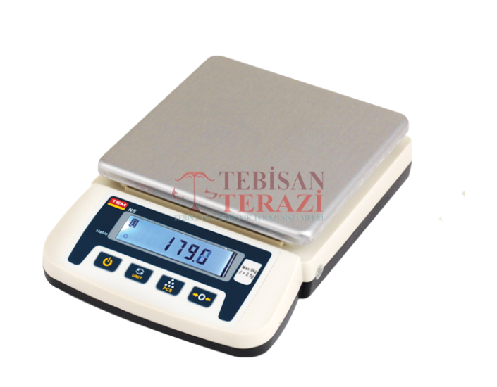 Ekonomik Hassas Terazi 5200 Gr 1 Gr | TEM NS Dijital Tartım Terazisi