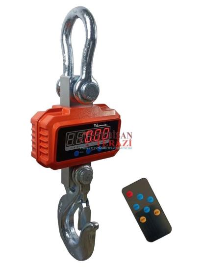Dikomsan OCS-MN 2 Ton 500 Gr Vinç Baskülü | Kancalı Çengel Askı Tipi Terazi | TEBİSAN TERAZİ