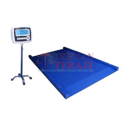 Dikomsan RCW 1500 Kg Platform Baskül 120x200 Rampalı | 4 Loadcell Endüstriyel Palet ve Yük Tartım Baskülü – TEBİSAN TERAZİ