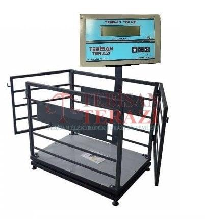 Tebisan SC 600 Kg 200 Gr Canlı Hayvan Baskülü 70x100 | Küçükbaş Tartım Terazisi