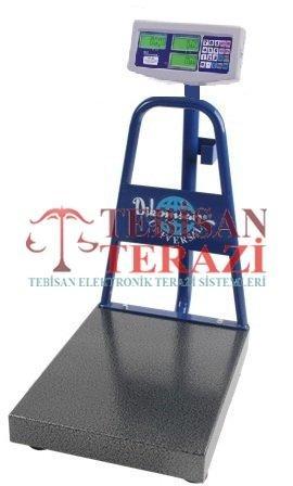 Dikomsan SEP-IN 300 Kg 50/100 Gr Fiyat Hesaplamalı Baskül | 60x70 Pazarcı Terazisi | TEBİSAN TERAZİ