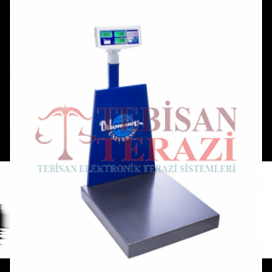 Dikomsan SEP-IN 600 Kg 100/200 Gr Fiyat Hesaplamalı Baskül | 80x90 Pazarcı Terazisi | TEBİSAN TERAZİ