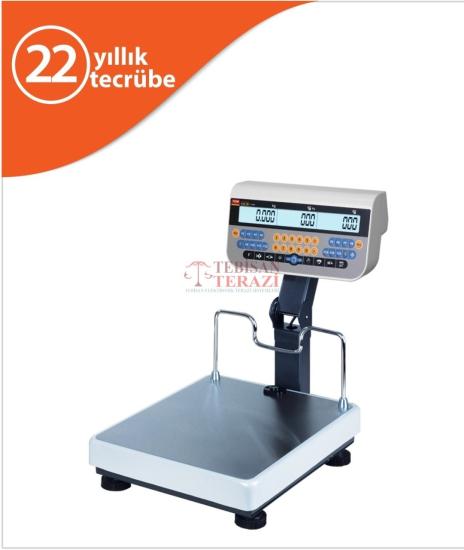 TEM SRP 150 Kg 20/50 Gr Fiyat Hesaplamalı Baskül | LCD Katlanır Boyun 35x40 Pazarcı Terazisi | TEBİSAN TERAZİ
