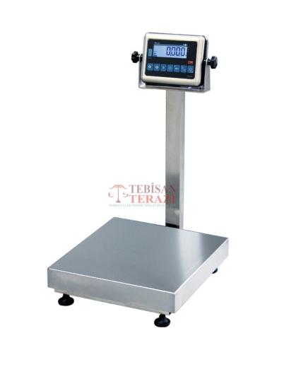 TEM TEB 150 Kg 50 Gr Paslanmaz Baskül | 30x40 Endüstriyel Tartım Terazisi | TEBİSAN TERAZİ