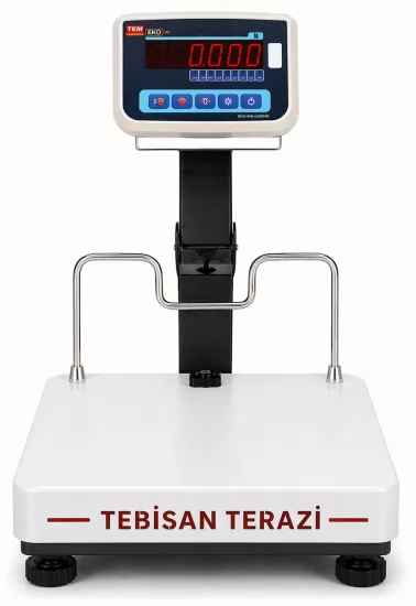 Tartım Baskülü 300 Kg 50/100 Gr | TEM EKO LED 50x60 Katlanır Boyunlu Baskül