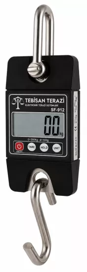 TEM SF 300 Kg 50 Gr Vinç Baskülü | Kancalı Çengel Baskül | Askı Tipi Terazi | TEBİSAN TERAZİ