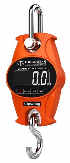 TEM SF 300 Kg 50 Gr Vinç Baskülü | Kancalı Çengel Baskül | Askı Tipi Terazi | TEBİSAN TERAZİ