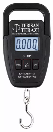 TEM SF-911 50 Kg 10 Gr Vinç Baskülü | Kancalı Çengelli Baskül | Askı Tipi Terazi | TEBİSAN TERAZİ