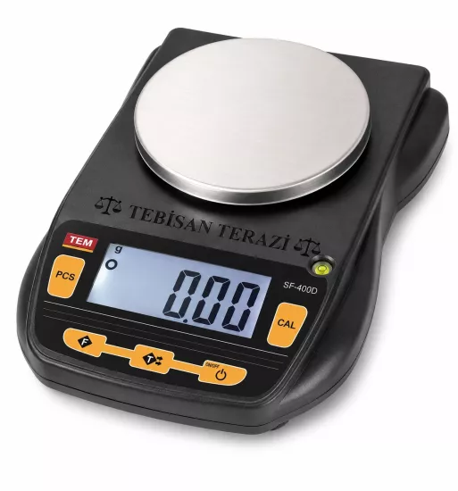 Hassas Terazi 500 Gr 0,01 Gr | TEM SF400 Dijital Hassas Tartım Terazisi