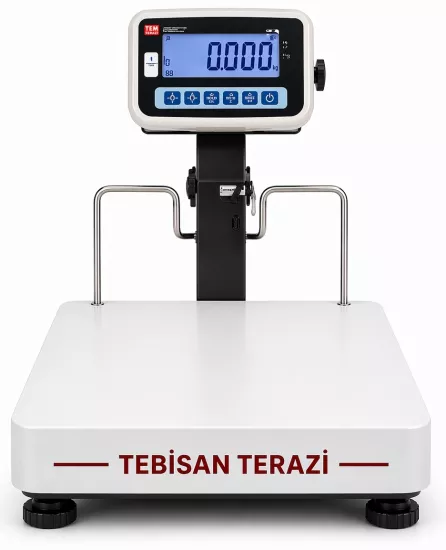Tartım Baskülü 150 Kg 20/50 Gr | TEM EKO LCD 35x40 Katlanır Boyunlu Baskül