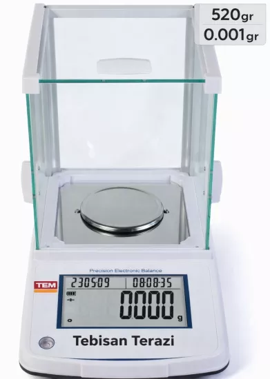 TEM IBM-520 520 GR 0,001 GR HASSAS TERAZİ