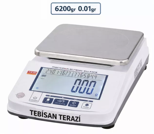 TEM IBM-6200 6200 GR 0,01 GR HASSAS TERAZİ