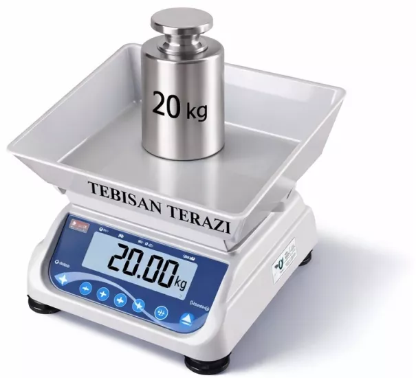 TEM EKO20 20KG 2GR Akülü LCD Tartım Terazisi Fiyatları | Tebisan