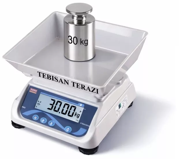 TEM EKO 30KG 1GR Tartım Terazisi Fiyatları | Tebisan Terazi