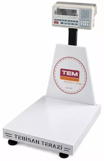 TEM MEB 150 Kg 10 Gr Sayım Terazisi | Adet Sayım Baskül 40x50 | Sayıcı Terazi | TEBİSAN TERAZİ