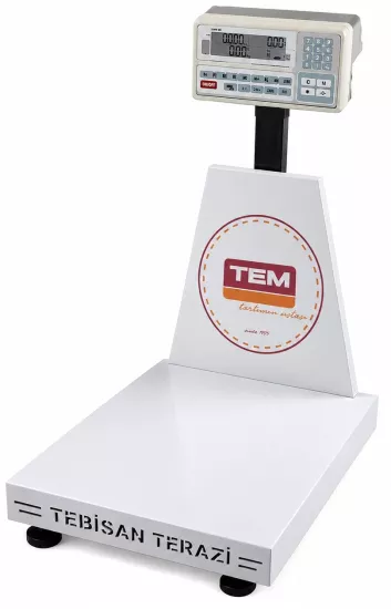 TEM MEB 60 Kg 5 Gr Sayım Terazisi | Adet Sayım Baskül 30x40 | Sayıcı Terazi | TEBİSAN TERAZİ