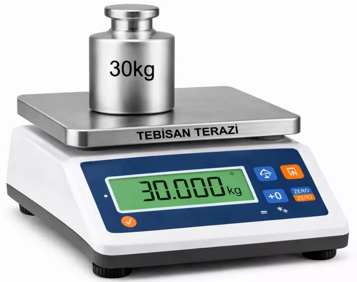 TEM NDS30X1 - NDS 30 Kg 1 Gr Tartım Terazisi | TEBİSAN TERAZİ