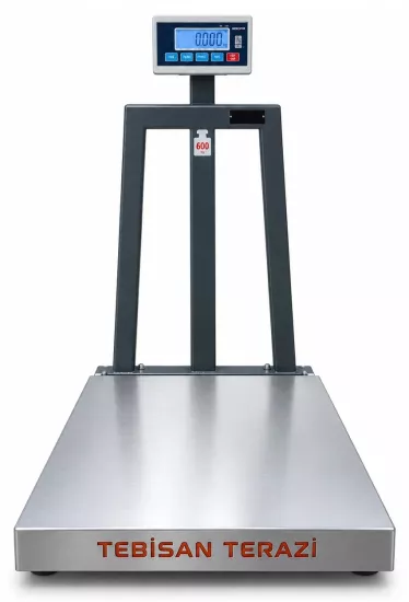 TESS RP 600 Kg 100/200 Gr Onaylı Ticari Tartım Baskülü 70x80 | Dijital Terazi