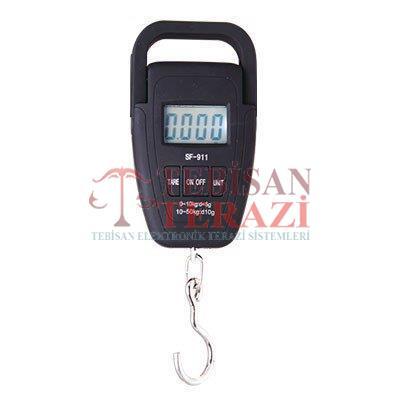TEM SF-911 50 Kg 10 Gr Vinç Baskülü | Kancalı Çengelli Baskül | Askı Tipi Terazi | TEBİSAN TERAZİ