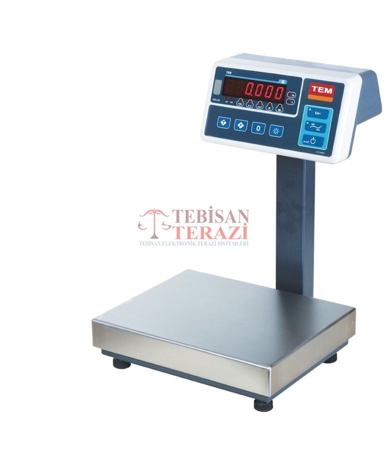 TEM TEB 60KG 10GR PASLANMAZ TERAZİ 28x35 CM