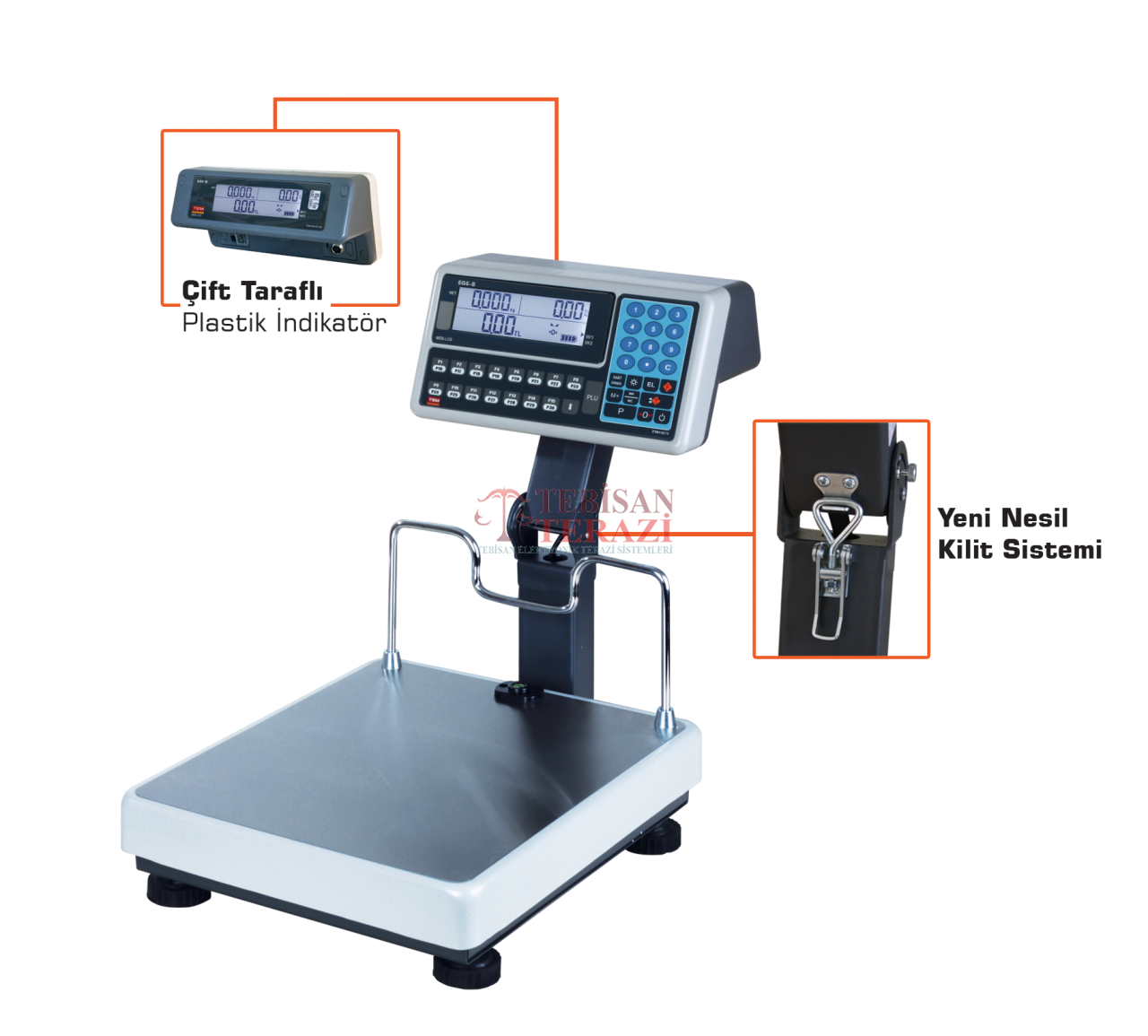 TEM 150KG 20/50GR KATLANIR BOYUNLU FİYAT HESAPLAMALI BASKÜL 35x40 CM